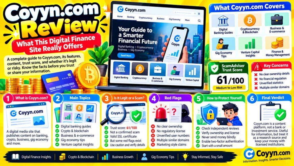 Coyyn.com Review: Is It Legit or Risky in 2026?