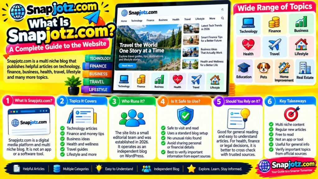What Is Snapjotz.com? A Clear Guide to the Website