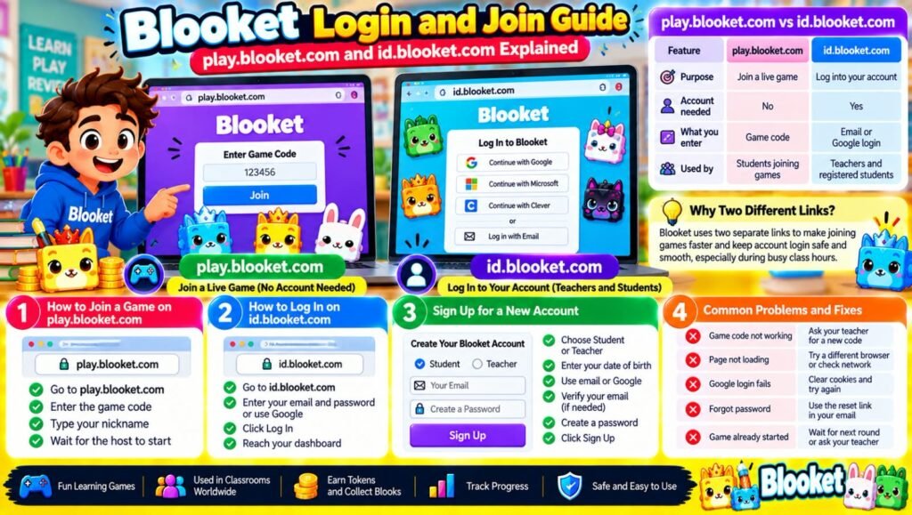 How to Use play.blooket.com and id.blooket.com How to Use play.blooket.com and id.blooket.com