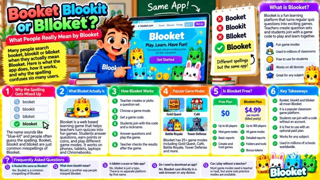 Booket Blookit Blloket Explained The Real Name Is Blooket